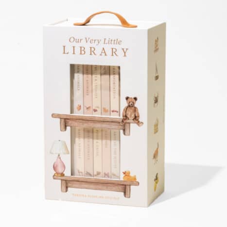 Our Very Little Library – סט ספרוני קרטון ראשונים לתינוקות