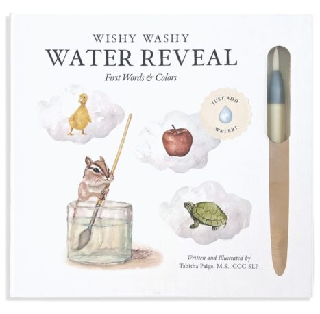 Wishy Washy - ספר ציור מים רב-פעמי עם עט מים
